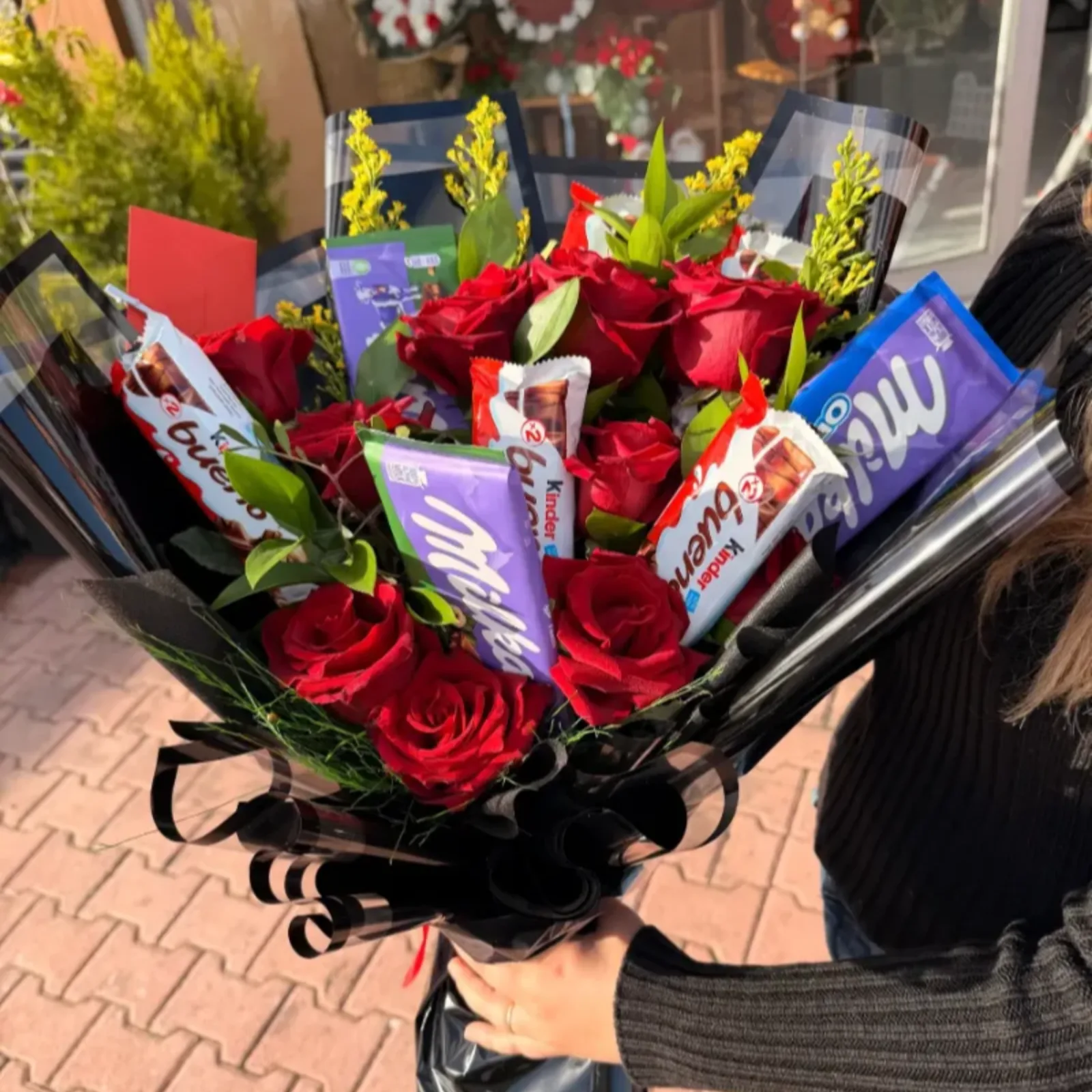Milka ve Gül Özel Buket
