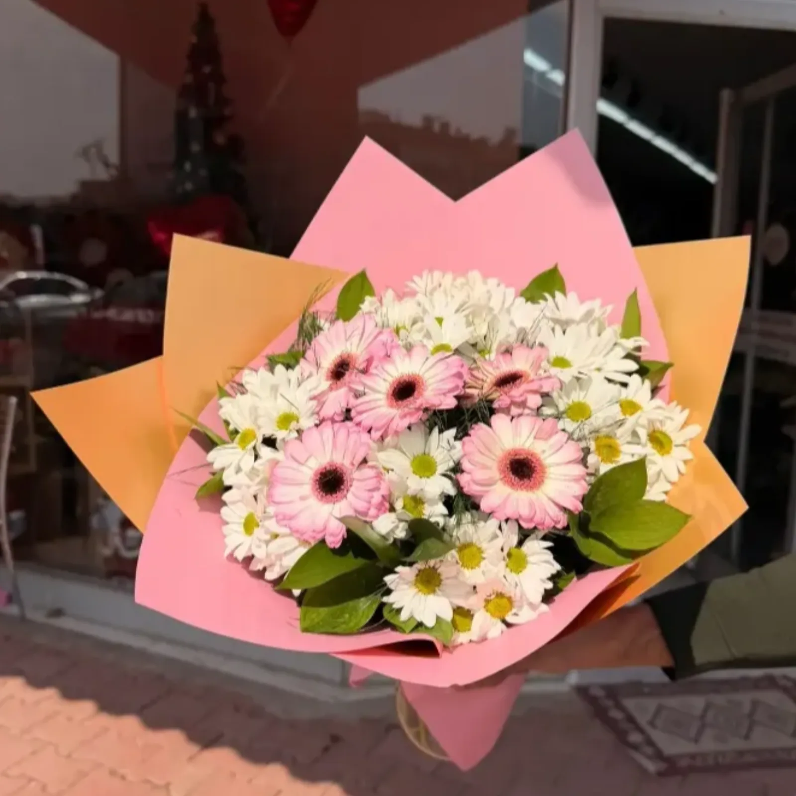 Papatya & Gerbera Karma Buket