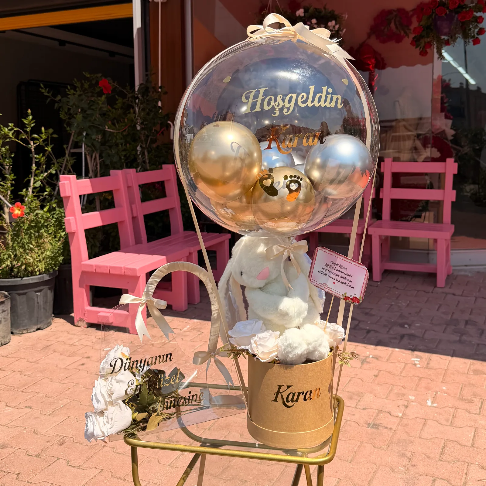 Tavşanlı Bobo Balon ve Anne Çantası